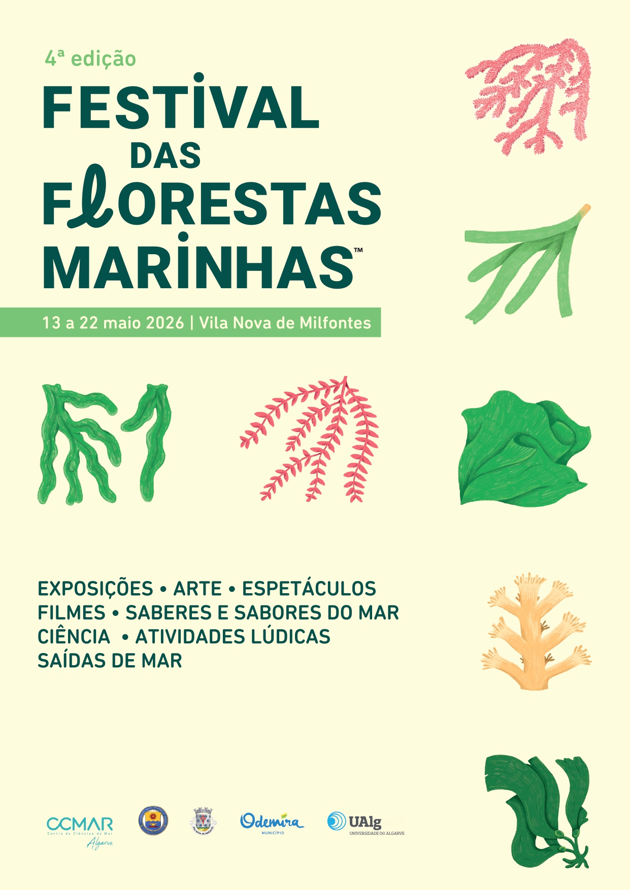 Poster for the Marine Forests Festival