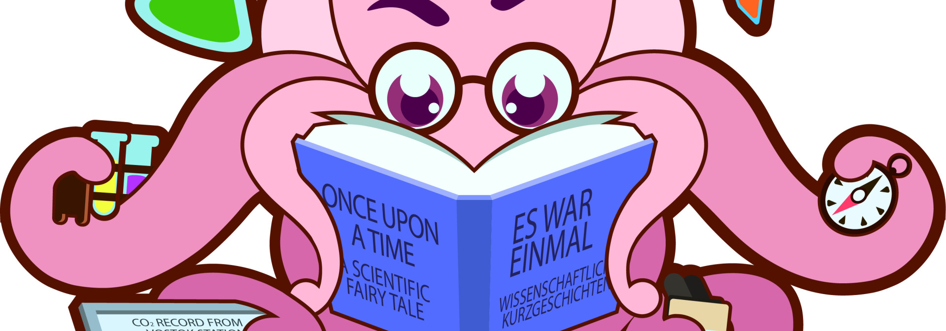 Generic representation of Book "Once upon a time ... a scientific fairy tale - Volume I" addresses the current threats to our oceans