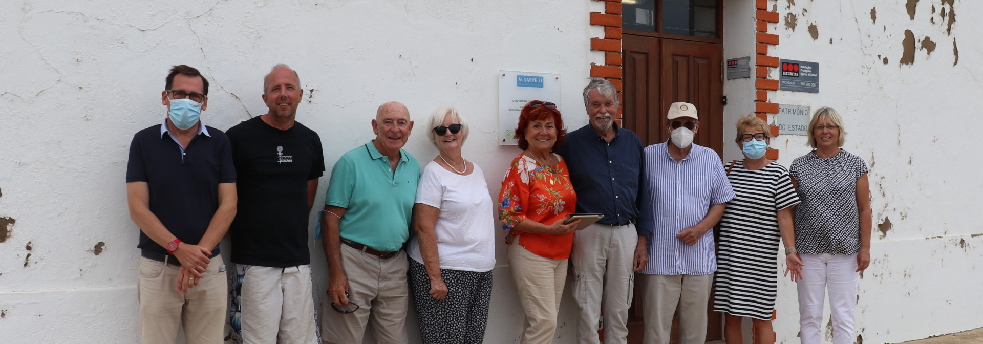 Generic representation of Rotary Club of Almancil visited the CCMAR