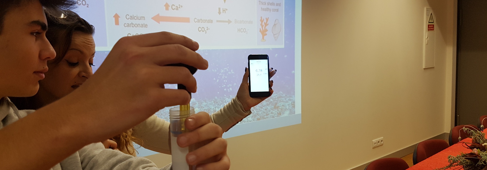 Generic representation of CCMAR project brings science to schools