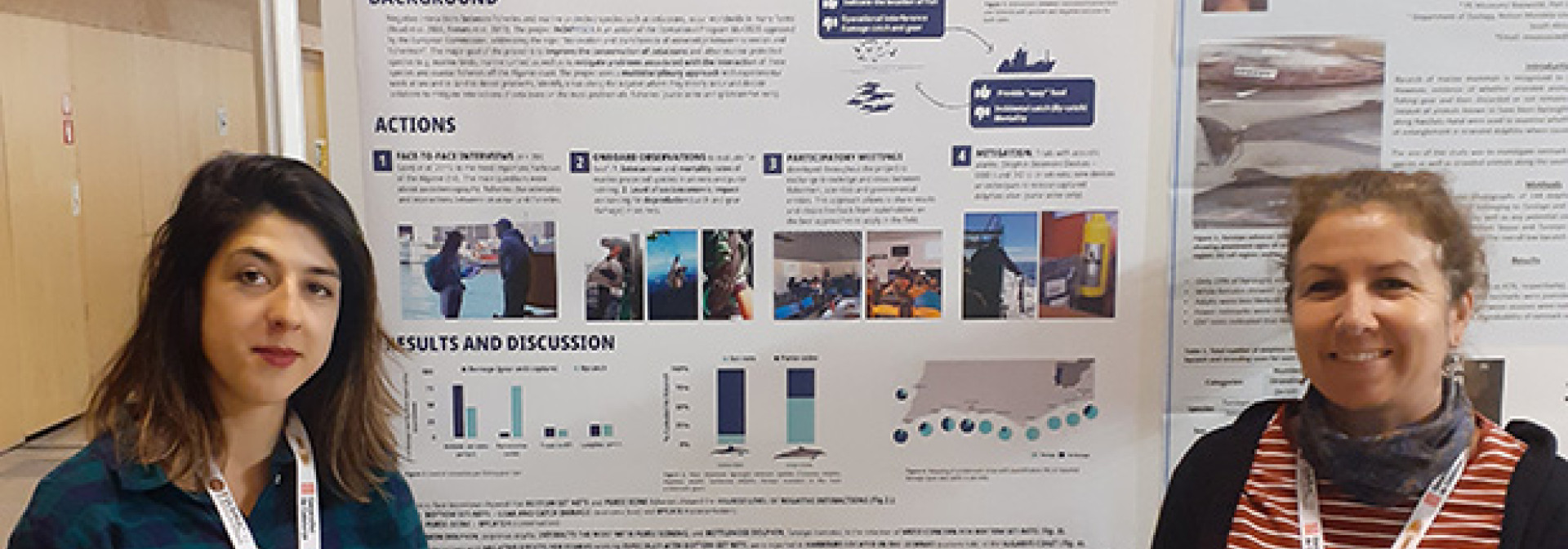 Generic representation of iNOVPESCA Project presented its results at the World Marine Mammal Conference