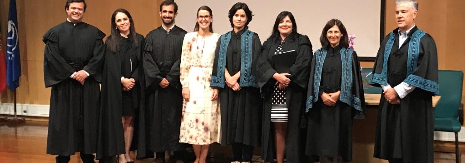 Generic representation of Congrats Doctor Catarina Pereira