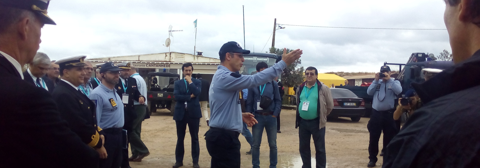 Generic representation of CCMAR participa em simulação de derrame de petróleo