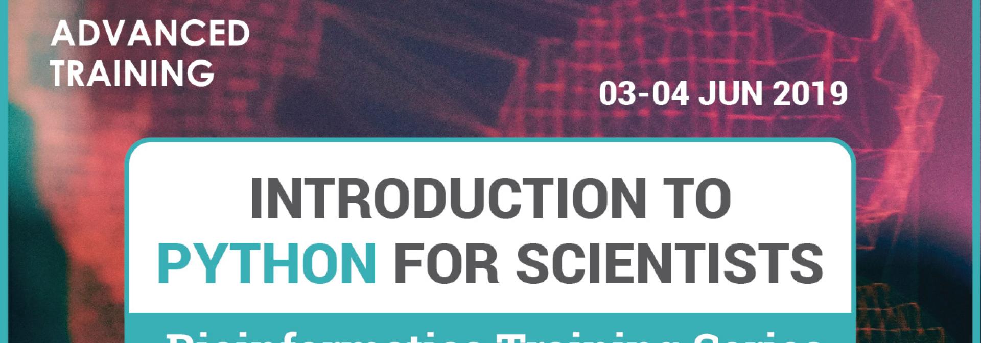 Generic representation of Introduction to Python for scientists