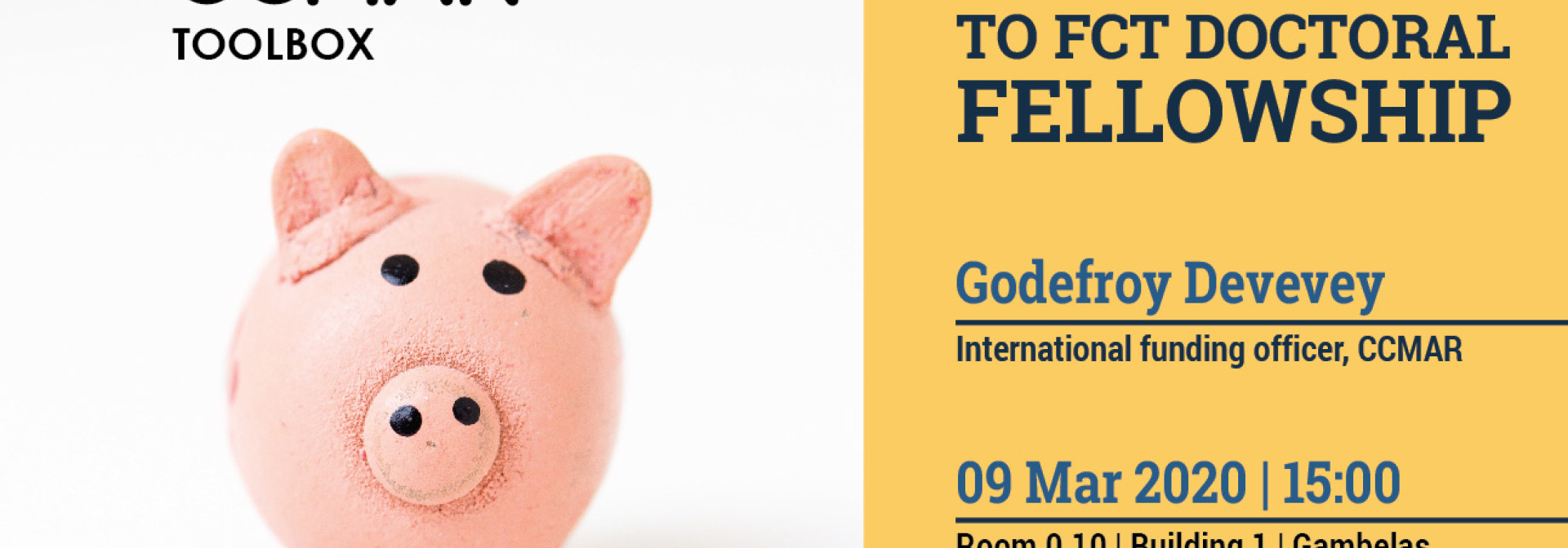 Generic representation of APPLICATIONS TO FCT DOCTORAL FELLOWSHIP