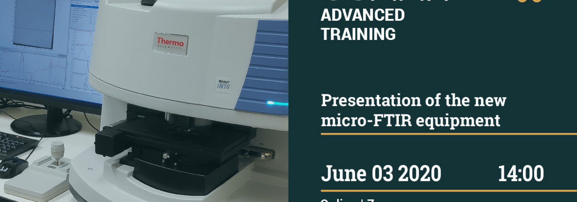 Generic representation of PRESENTATION OF THE NEW micro-FTIR EQUIPMENT