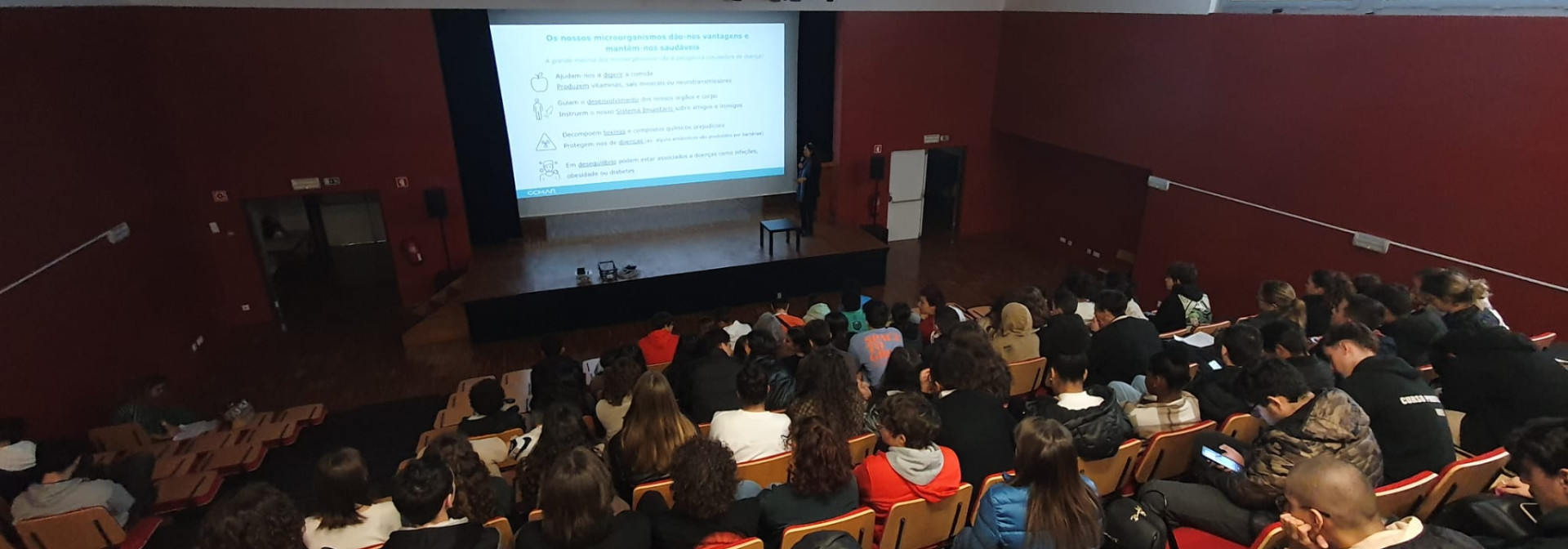 Outreach talks in schools