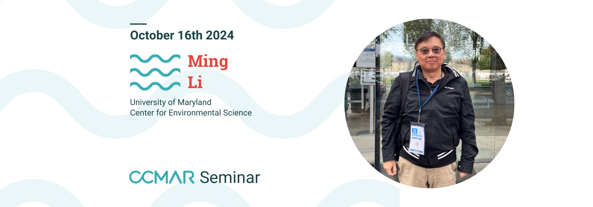 Ming Li CCMAR Seminar Coastal Water Quality