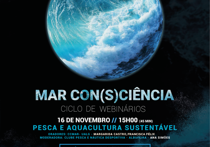 Generic representation of Webinar “Pesca e Aquacultura Sustentável”