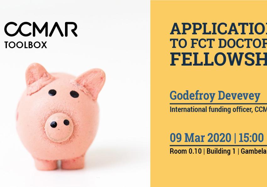 Generic representation of APPLICATIONS TO FCT DOCTORAL FELLOWSHIP