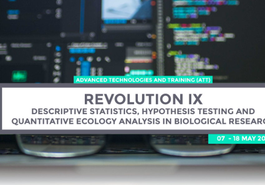 Generic representation of Revolution IX: descriptive statistics, hypothesis testing and quantitative ecology analysis in biological research
