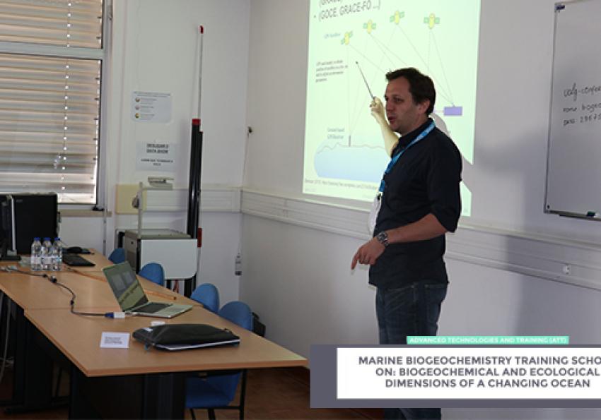 Generic representation of ATT: Marine Biogeochemistry Training School on: Biogeochemical and ecological  dimensions of a changing ocean