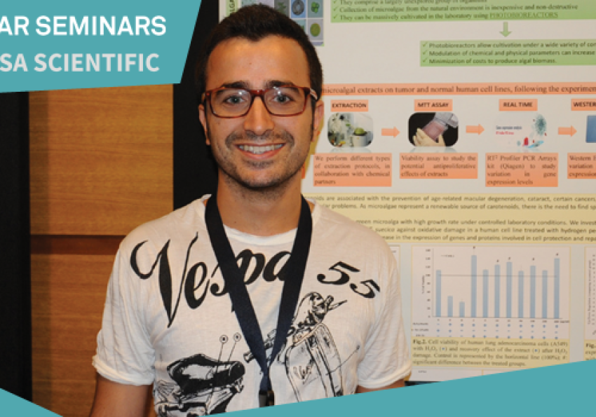 Generic representation of CCMAR Seminars: Sustainable and high-efficient production of Tetraselmis suecica as innovative product with high biological value for cosmeceutical market