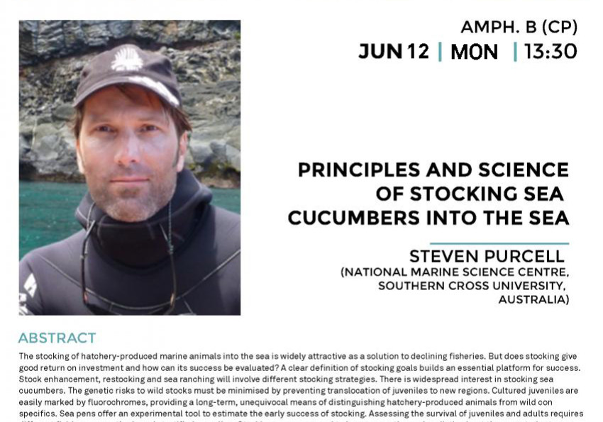 Generic representation of Principles and science of stocking sea cucumbers into the sea