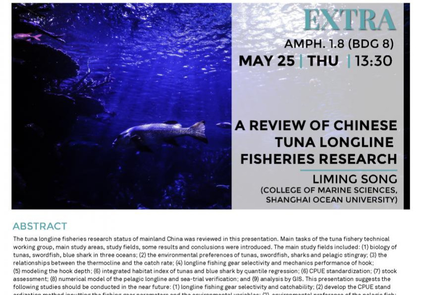 Generic representation of A review of Chinese Tuna longline  fisheries research