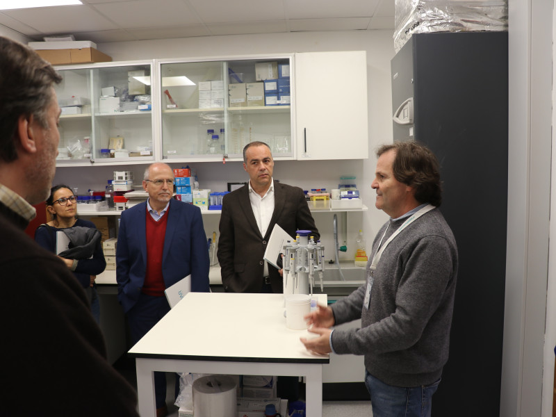 José Paulo na visita dos stakeholders