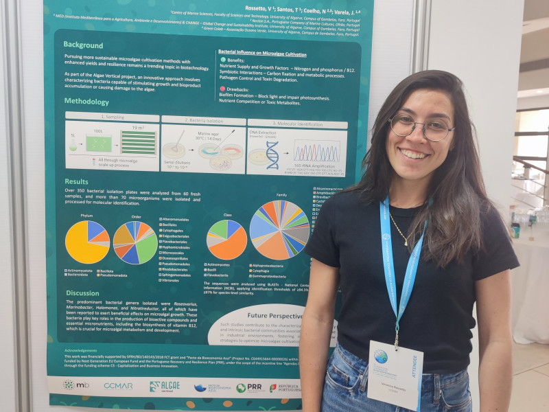 Veronica Rosetto, CCMAR Research technician