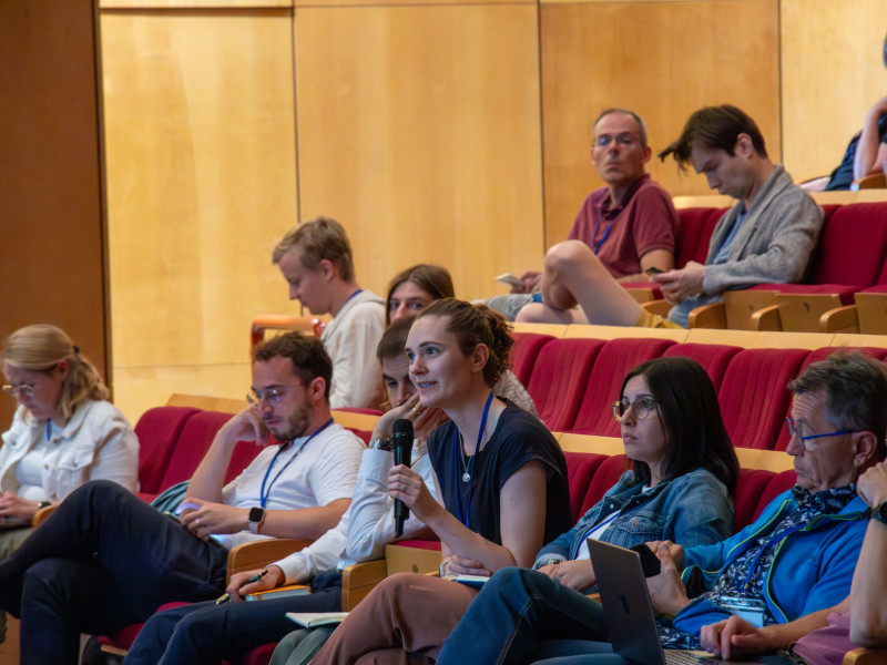 Audience during Q&amp;A