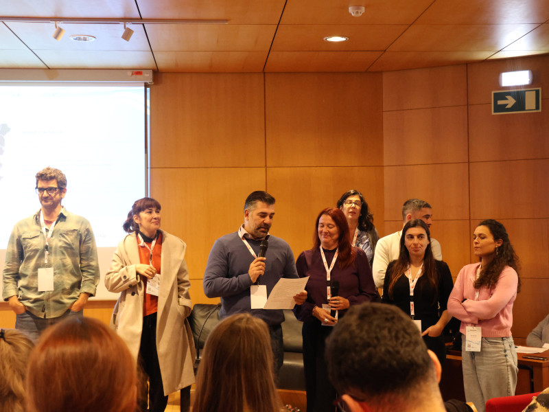 Cerimónia de encerramento com a comissão Organizadora CIMAR-LA